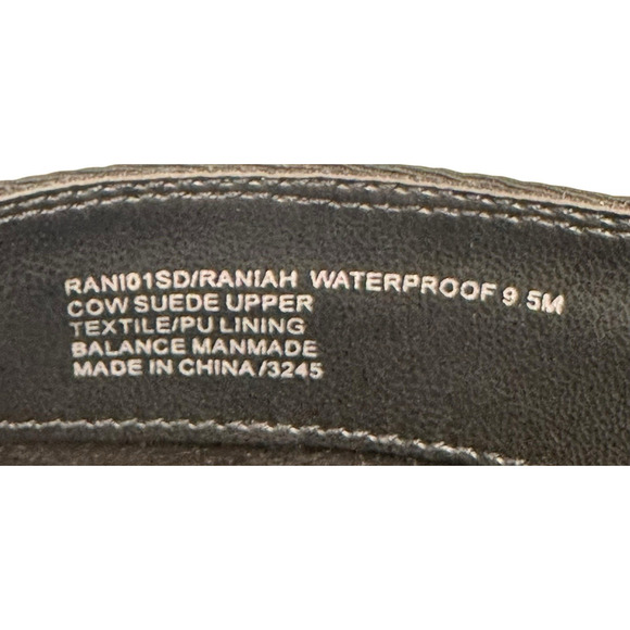 Blondo Raniah Dark Brown Suede Waterproof Ankle Boots Booties Size 9.5M New $180 - Picture 13 of 14